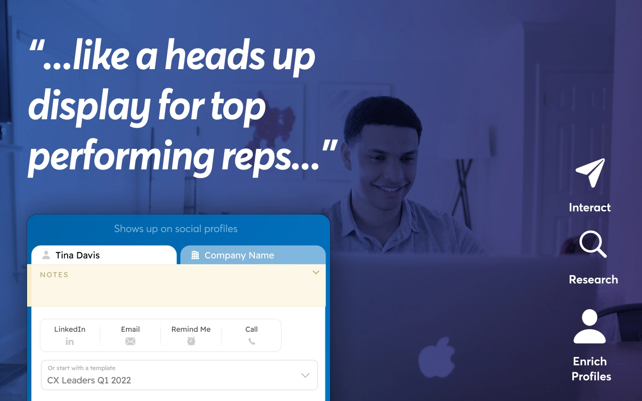 Poseidon Easy Button for Social Selling
